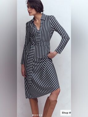 Imogen Collared Jersey Dress